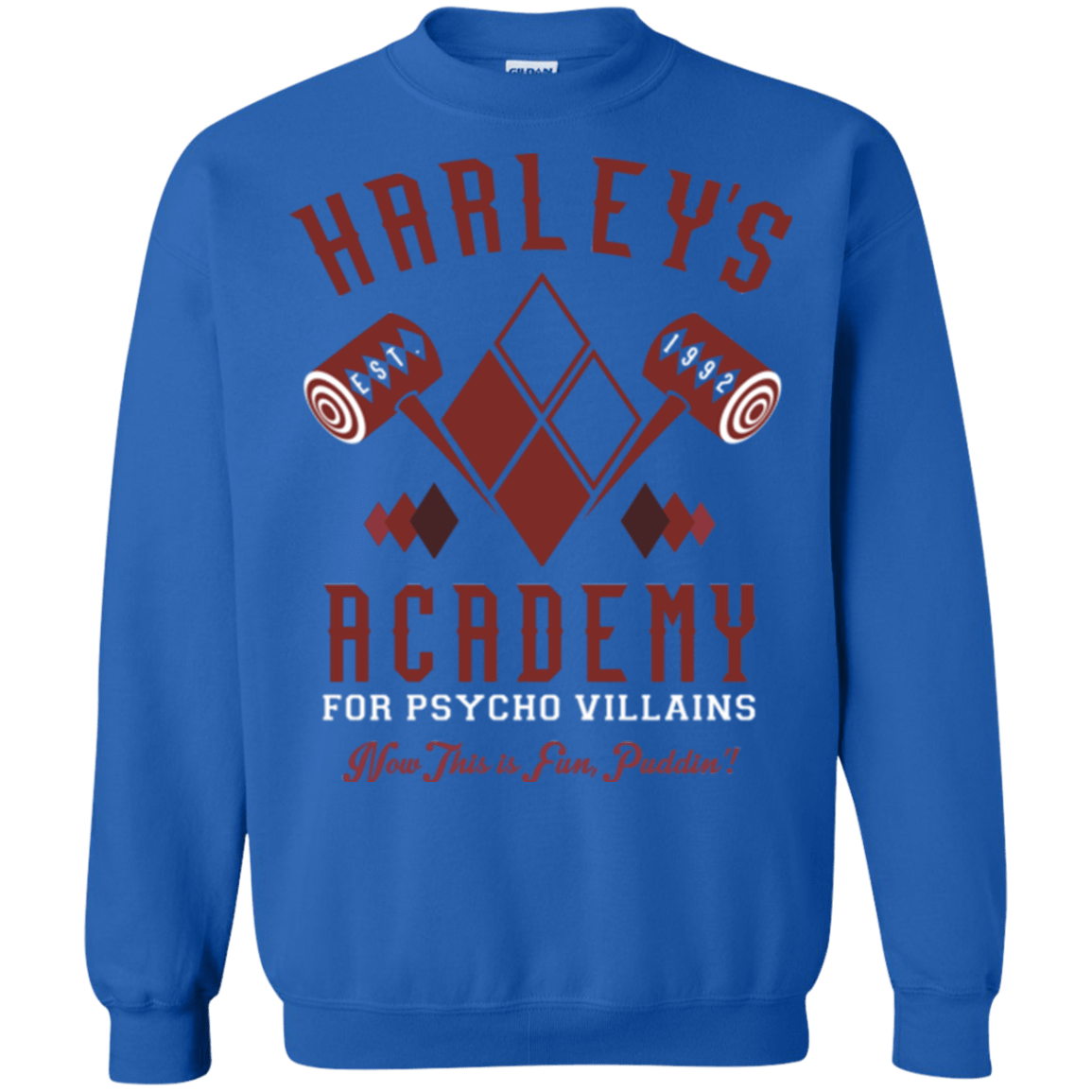 Sweatshirts Royal / Small Harley's Academy Crewneck Sweatshirt