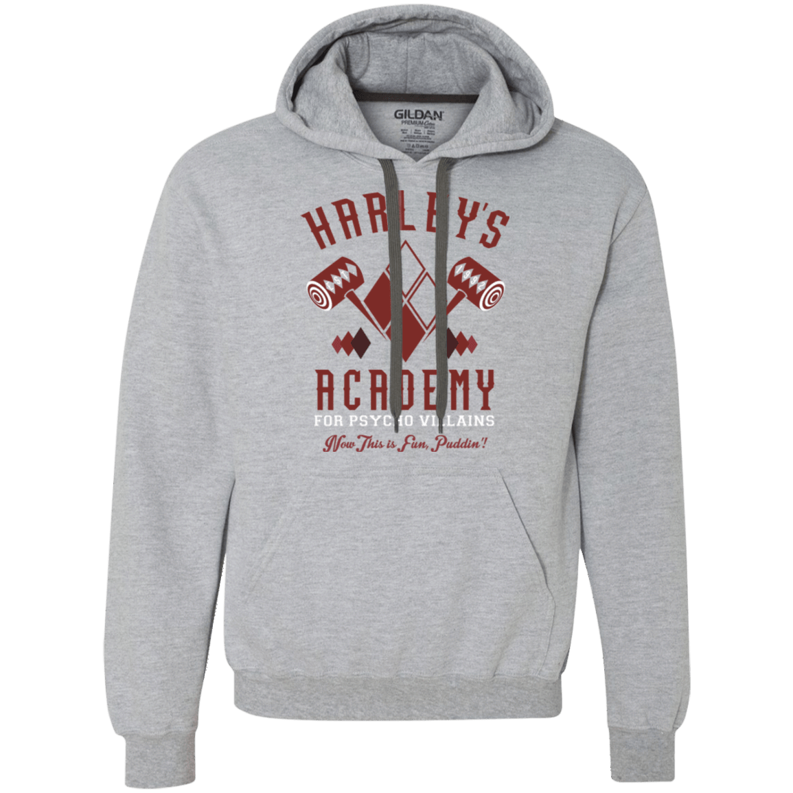 Sweatshirts Sport Grey / Small Harley's Academy Premium Fleece Hoodie