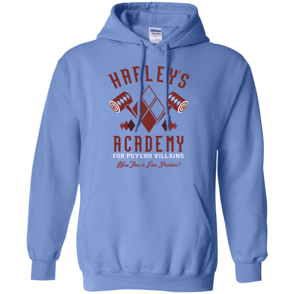 Sweatshirts Carolina Blue / Small Harley's Academy Pullover Hoodie