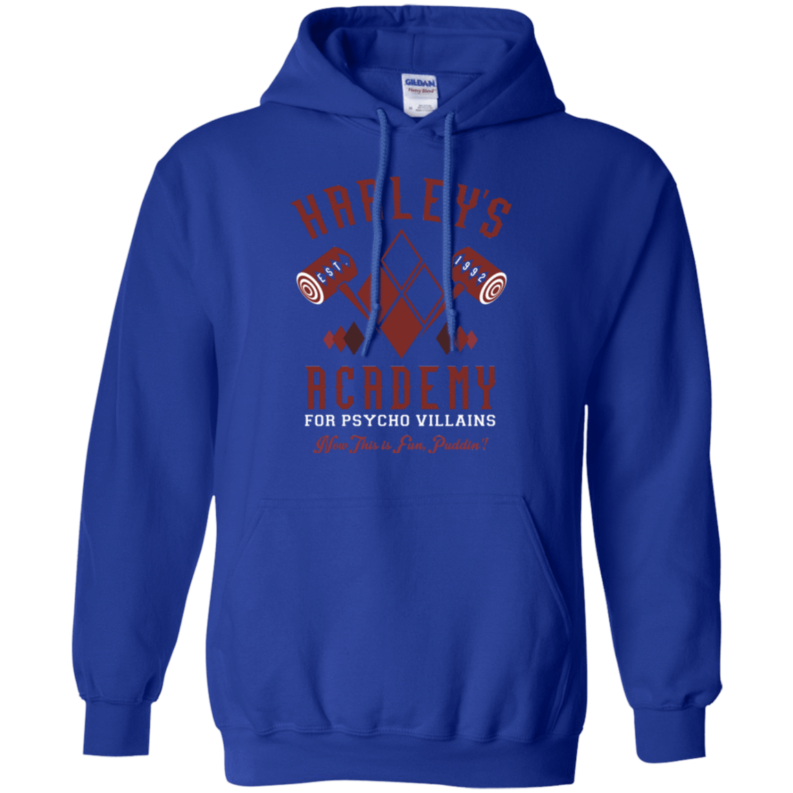 Sweatshirts Royal / Small Harley's Academy Pullover Hoodie
