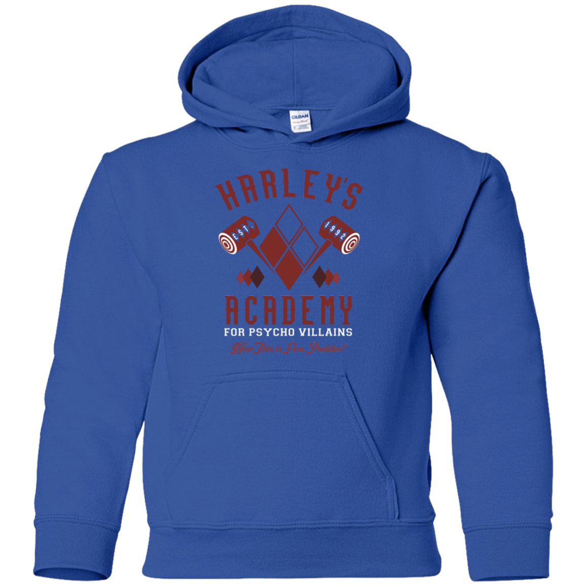Sweatshirts Royal / YS Harley's Academy Youth Hoodie