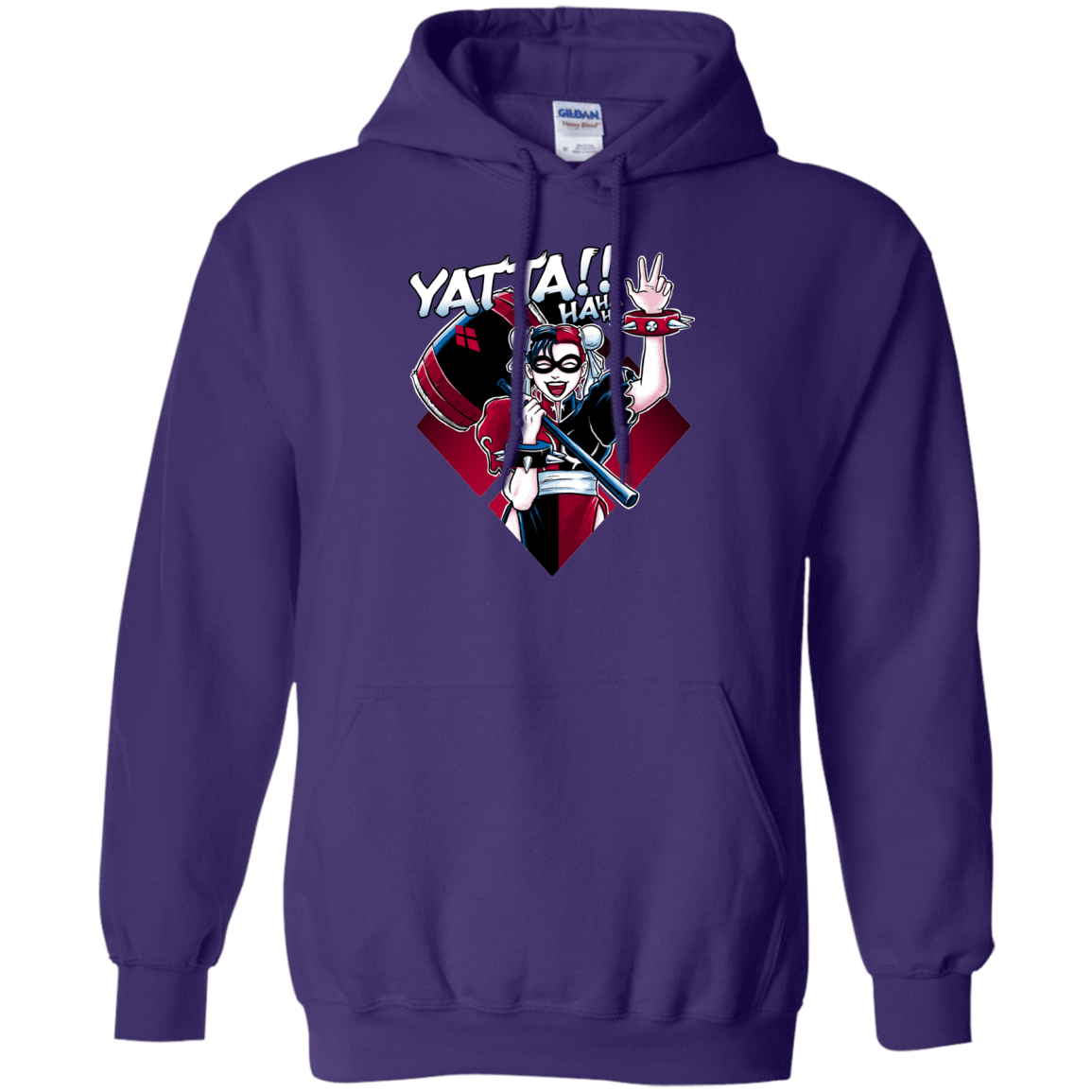 Sweatshirts Purple / Small Harley Yatta Pullover Hoodie