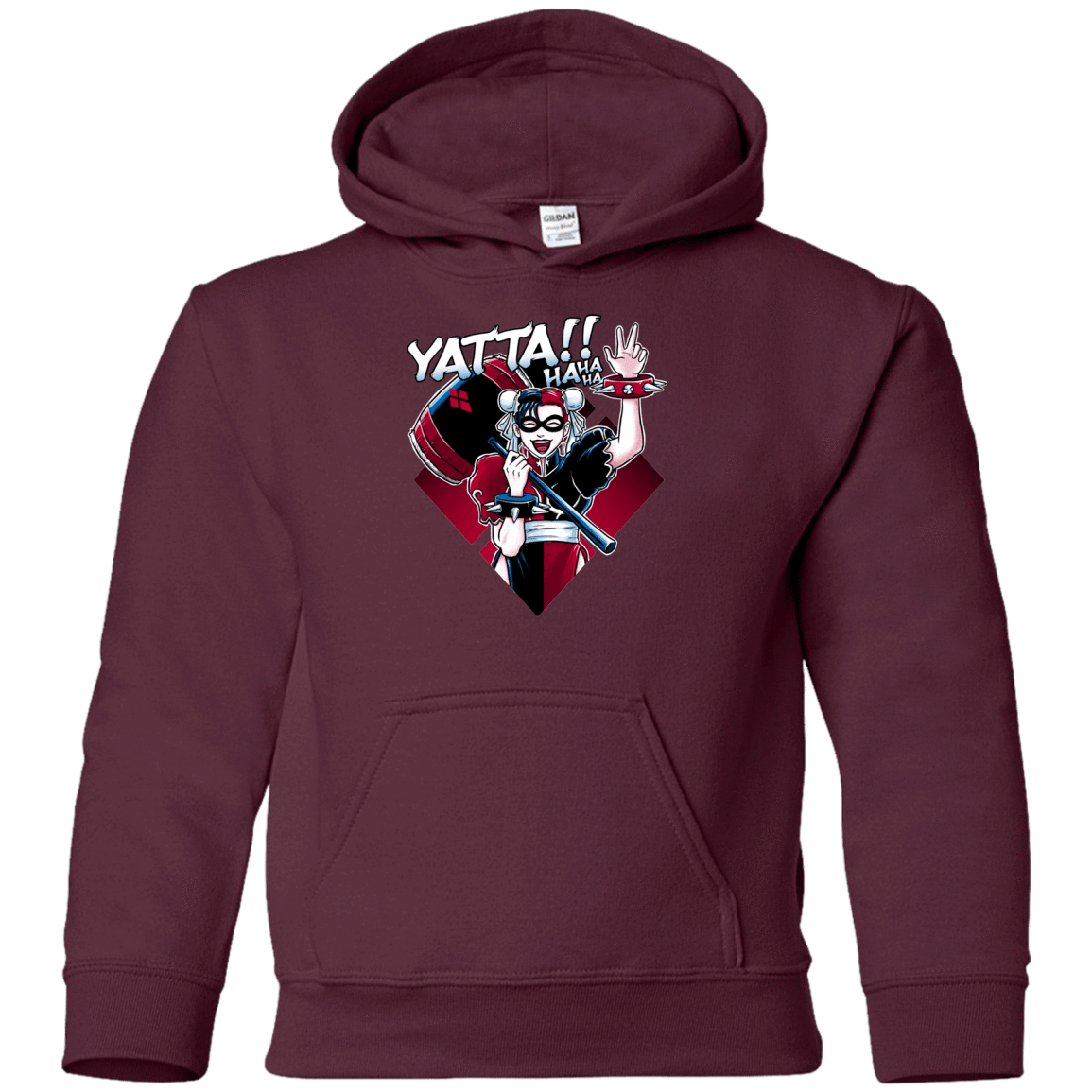 Sweatshirts Maroon / YS Harley Yatta Youth Hoodie