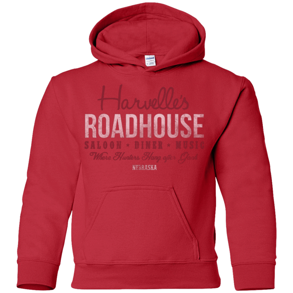 Sweatshirts Red / YS Harvelle's Roadhouse Youth Hoodie