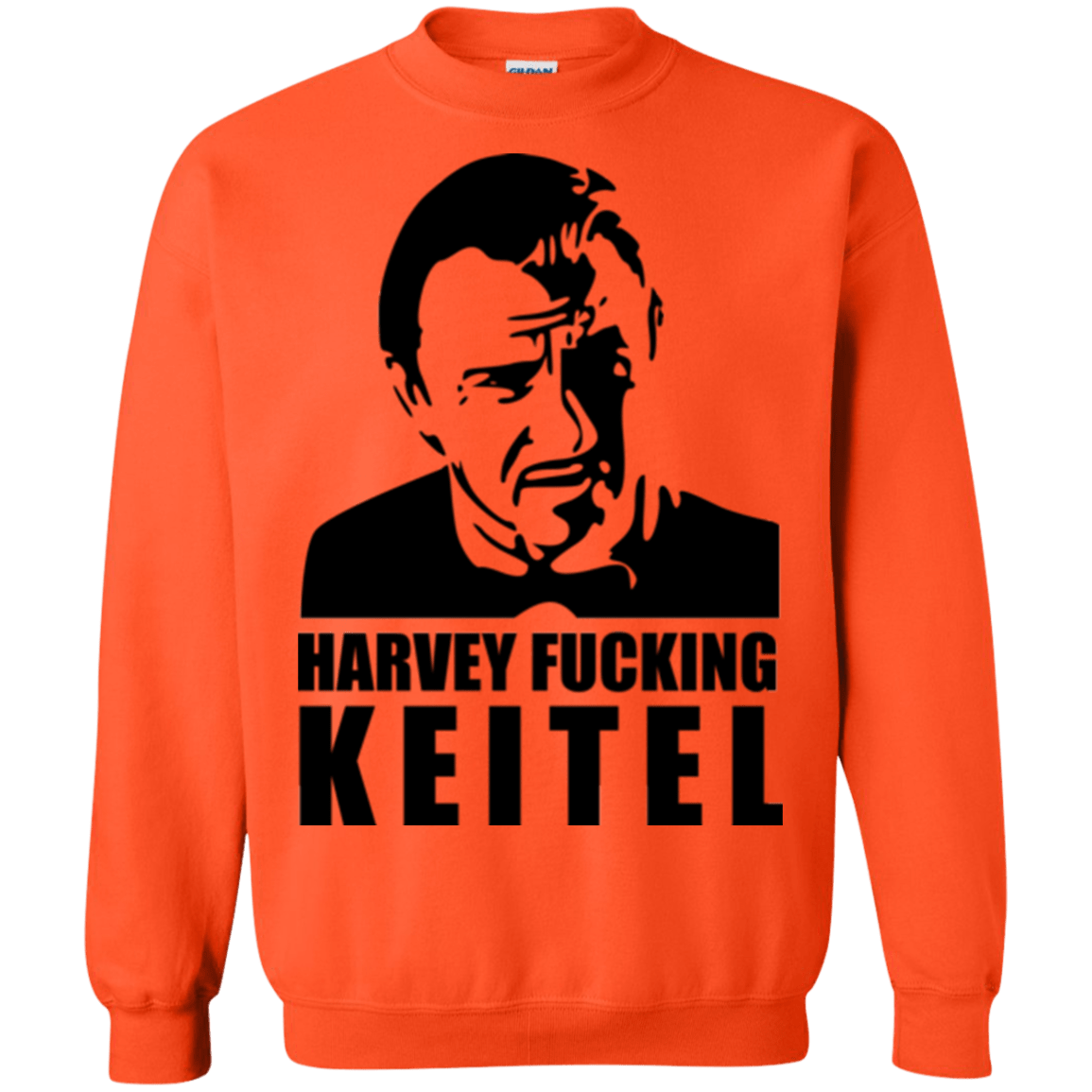 Sweatshirts Orange / Small Harvey fucking Keitel Crewneck Sweatshirt