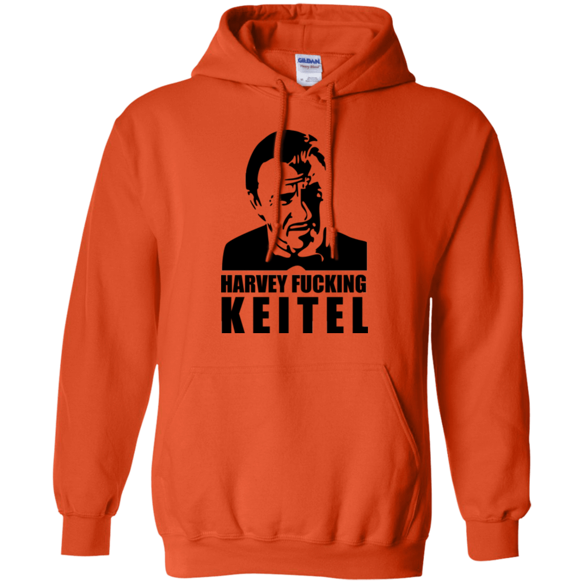 Sweatshirts Orange / Small Harvey fucking Keitel Pullover Hoodie