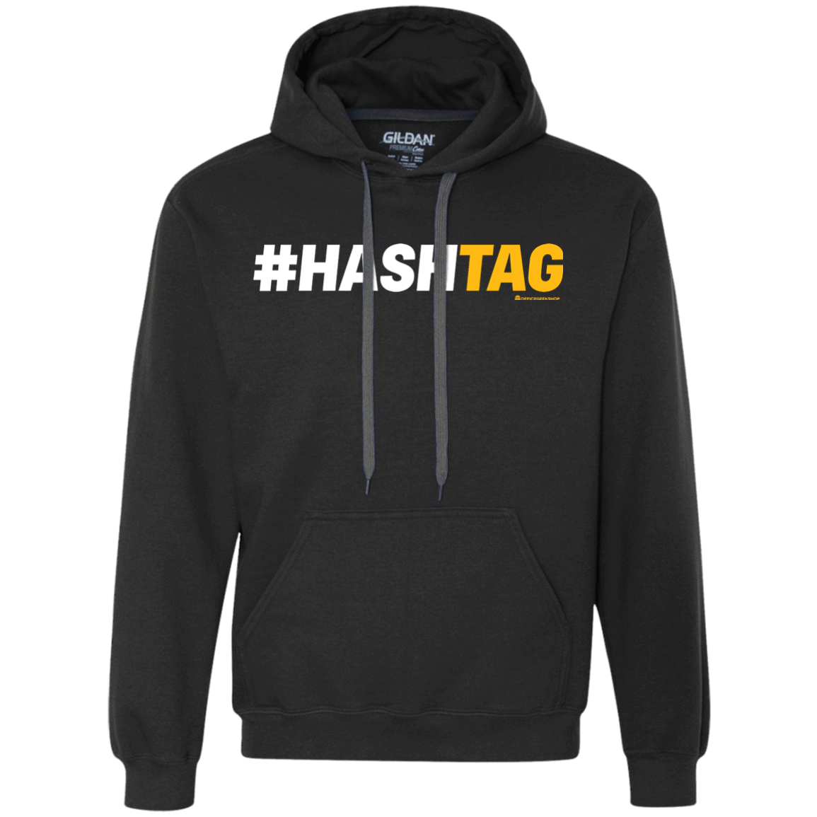 Sweatshirts Black / Small Hashtag Premium Fleece Hoodie