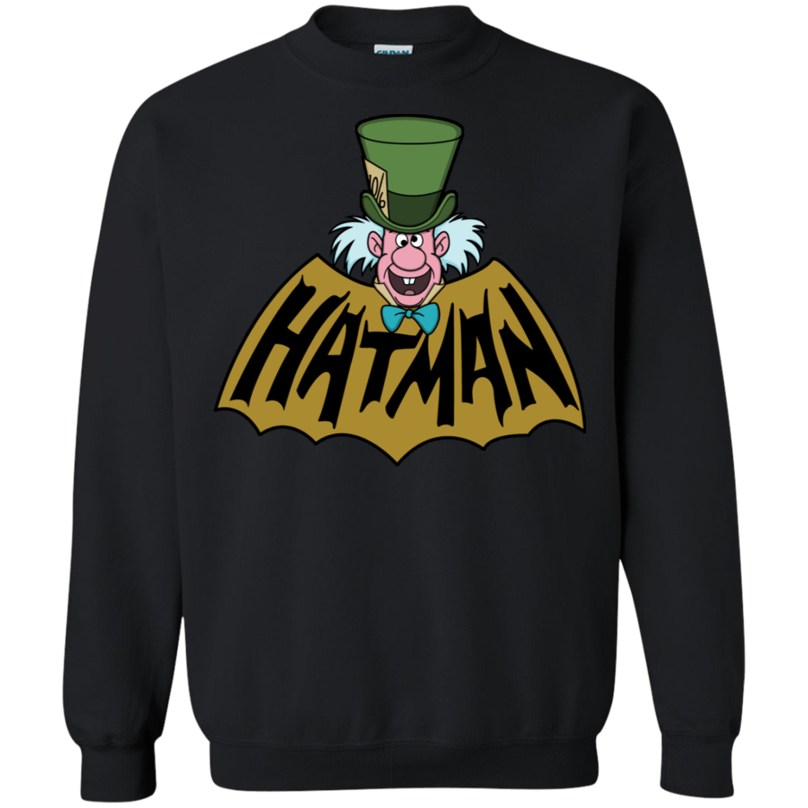Sweatshirts Black / S Hatman Crewneck Sweatshirt