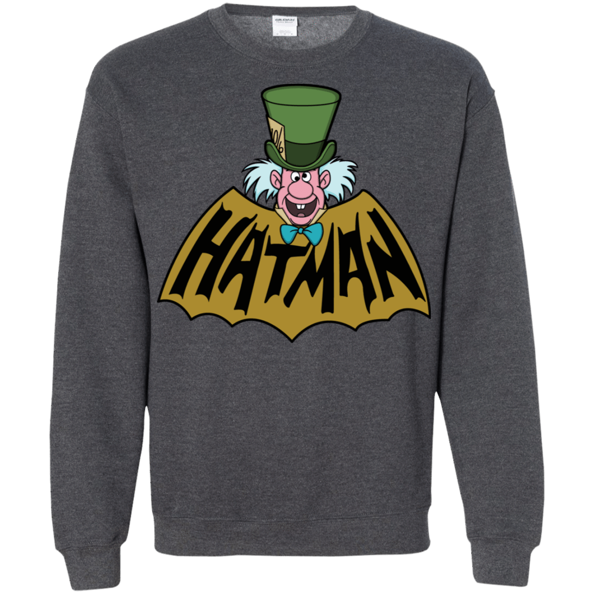 Sweatshirts Dark Heather / S Hatman Crewneck Sweatshirt