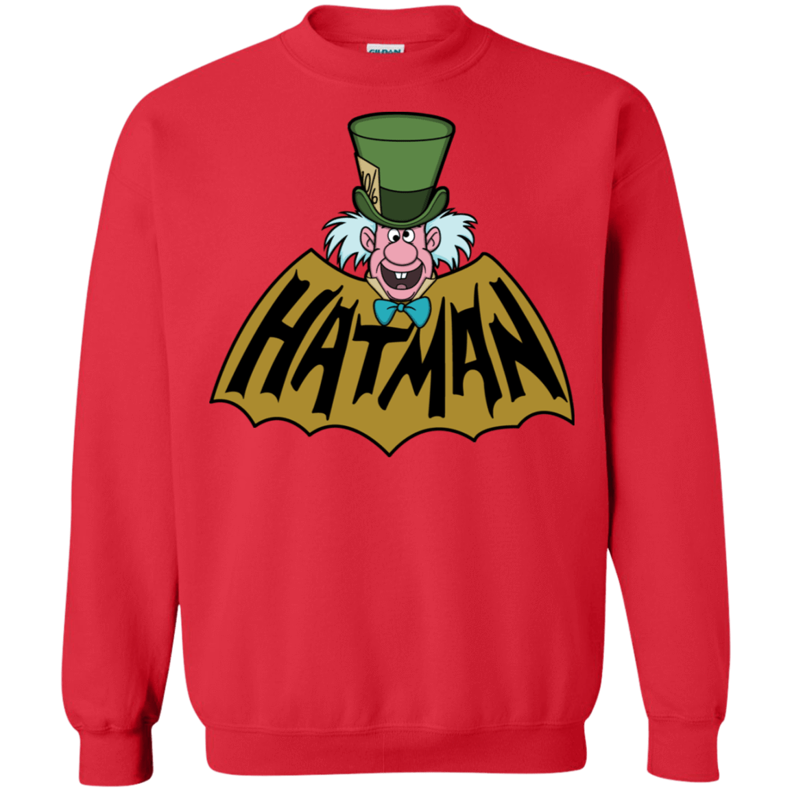 Sweatshirts Red / S Hatman Crewneck Sweatshirt
