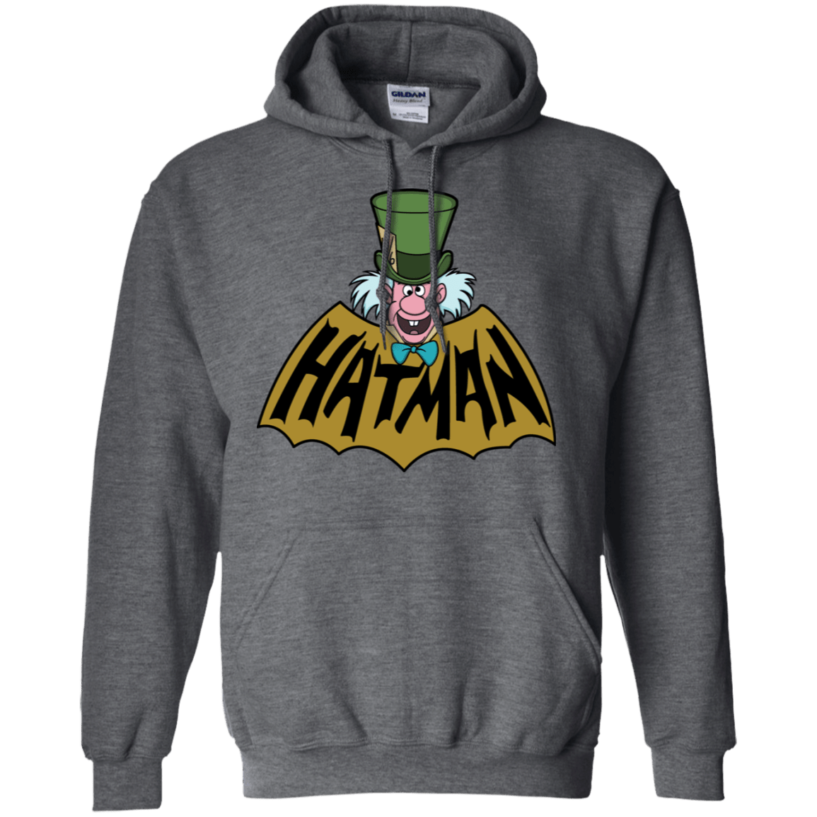 Sweatshirts Dark Heather / S Hatman Pullover Hoodie