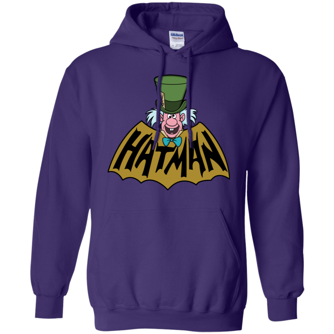 Sweatshirts Purple / S Hatman Pullover Hoodie