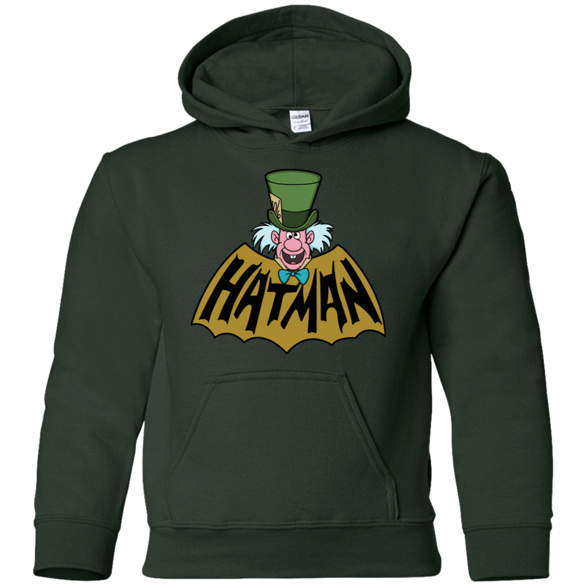 Sweatshirts Forest Green / YS Hatman Youth Hoodie