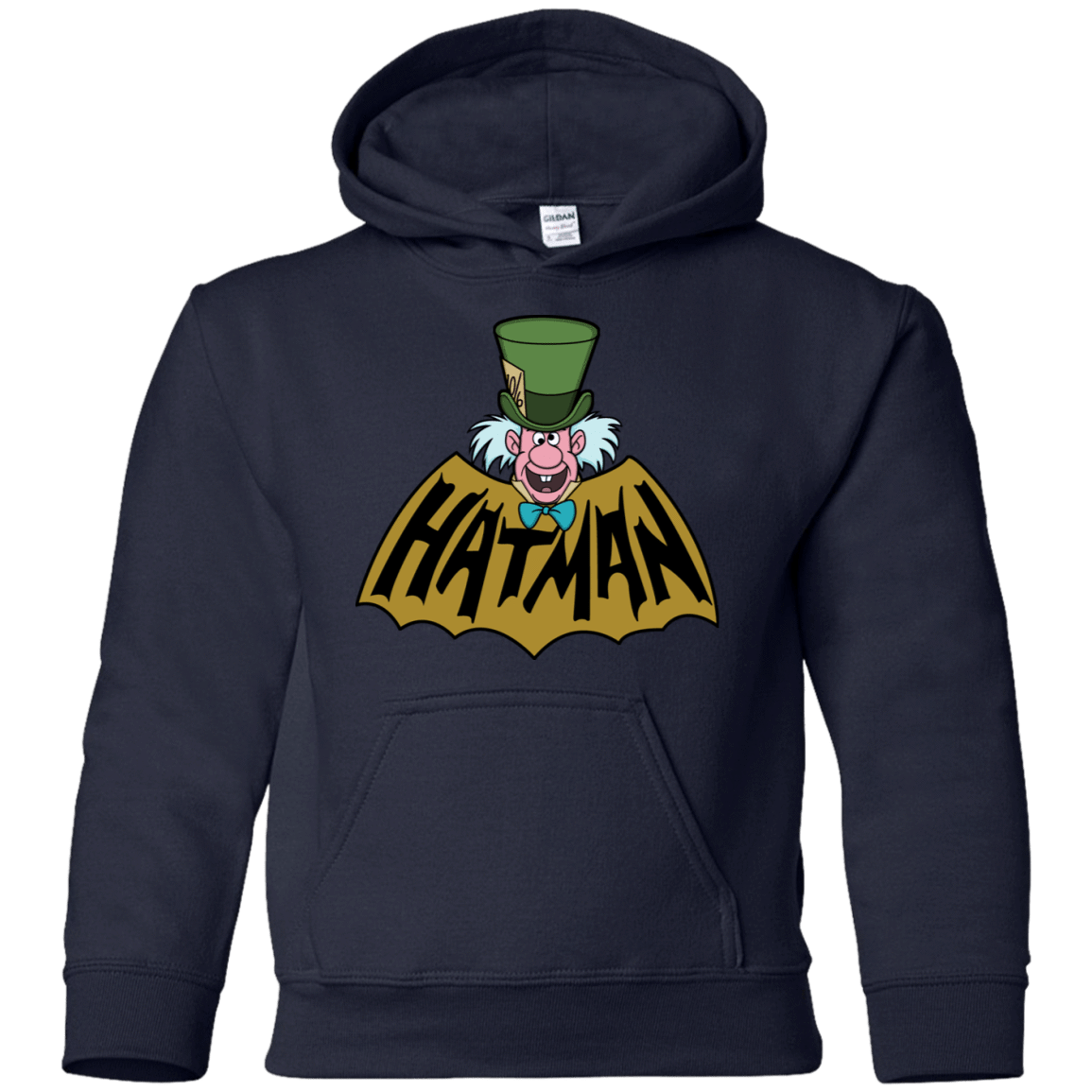 Sweatshirts Navy / YS Hatman Youth Hoodie