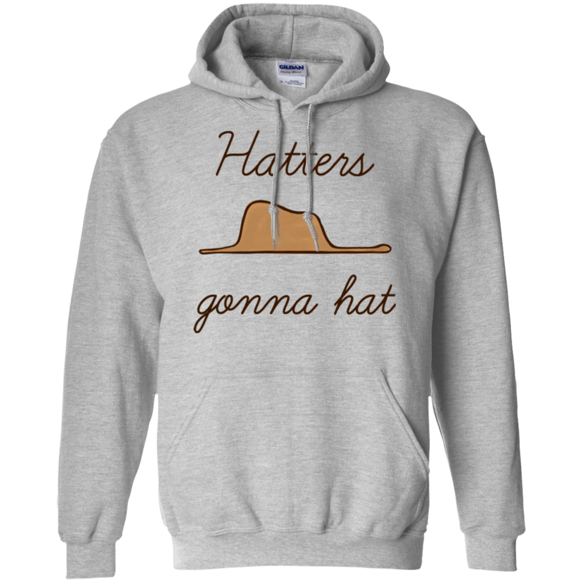 Sweatshirts Sport Grey / Small Hatters Gonna Hat Pullover Hoodie