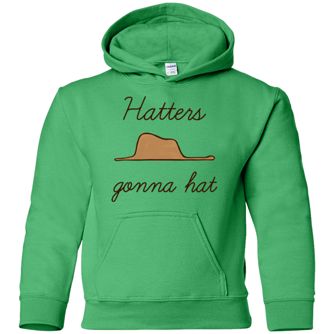 Sweatshirts Irish Green / YS Hatters Gonna Hat Youth Hoodie