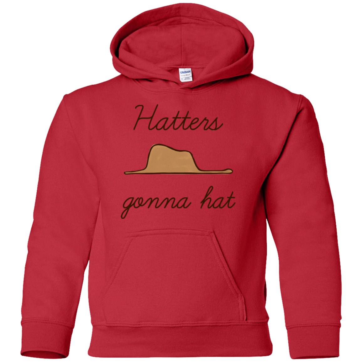 Sweatshirts Red / YS Hatters Gonna Hat Youth Hoodie