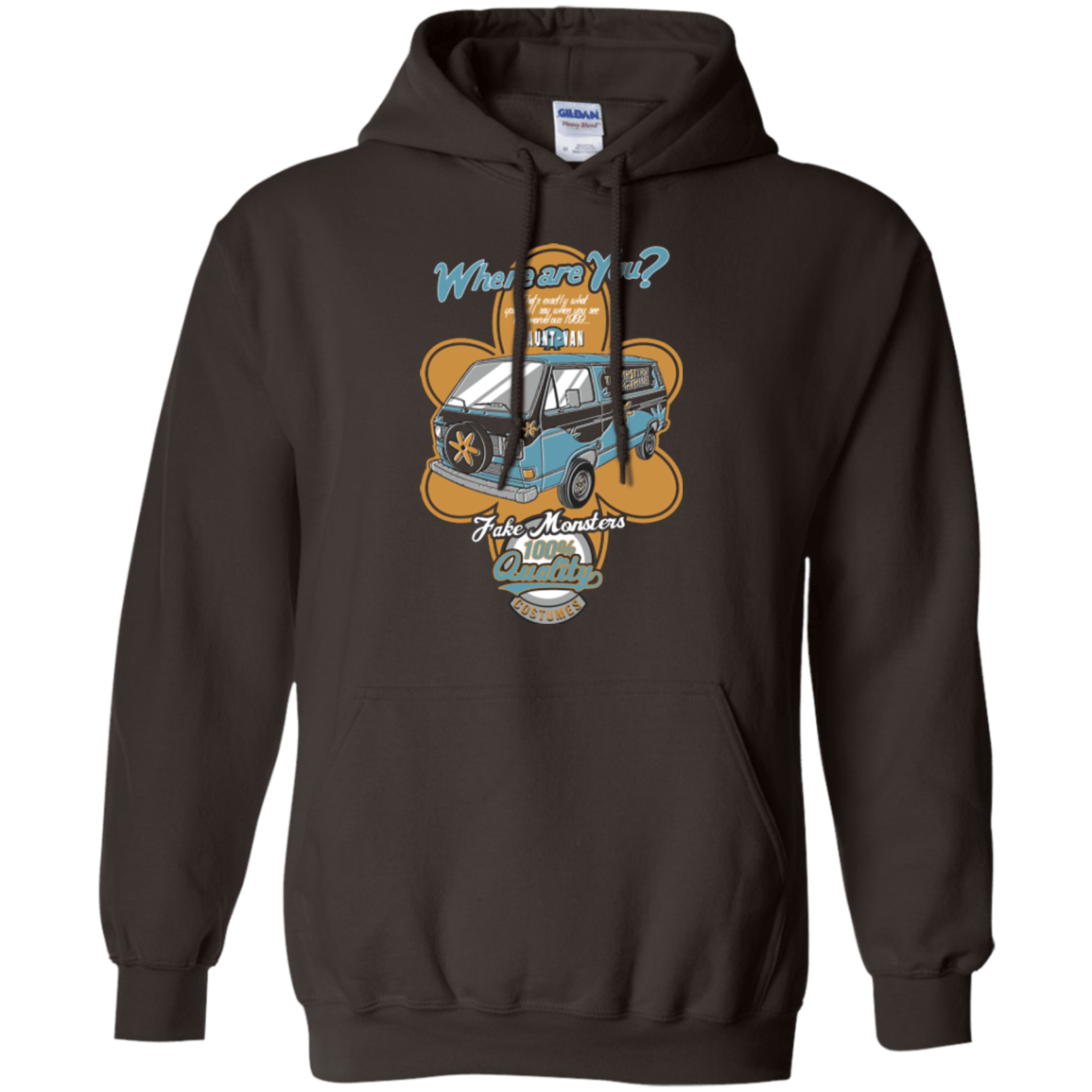 Sweatshirts Dark Chocolate / Small Haunt Van Pullover Hoodie