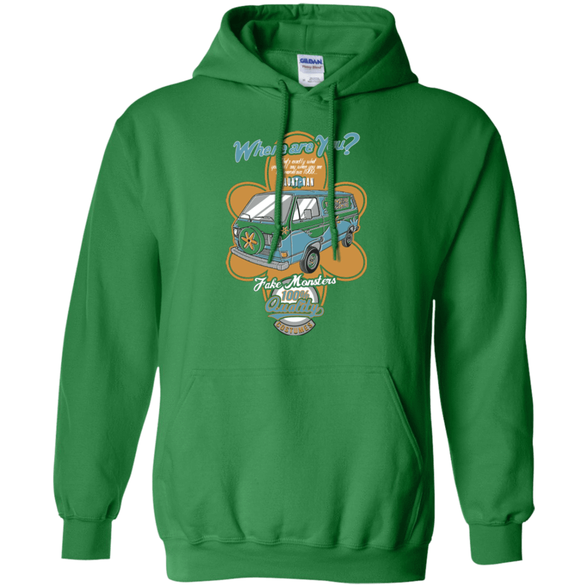 Sweatshirts Irish Green / Small Haunt Van Pullover Hoodie