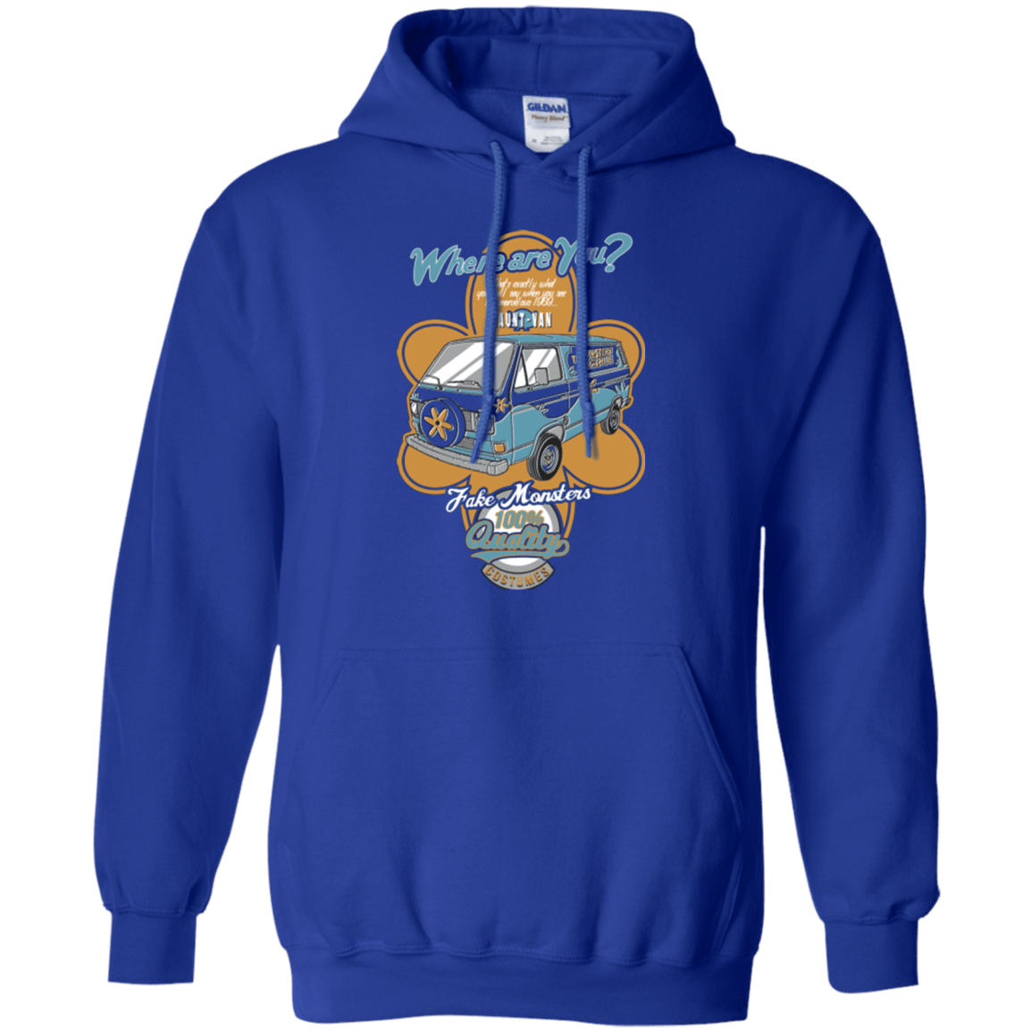 Sweatshirts Royal / Small Haunt Van Pullover Hoodie