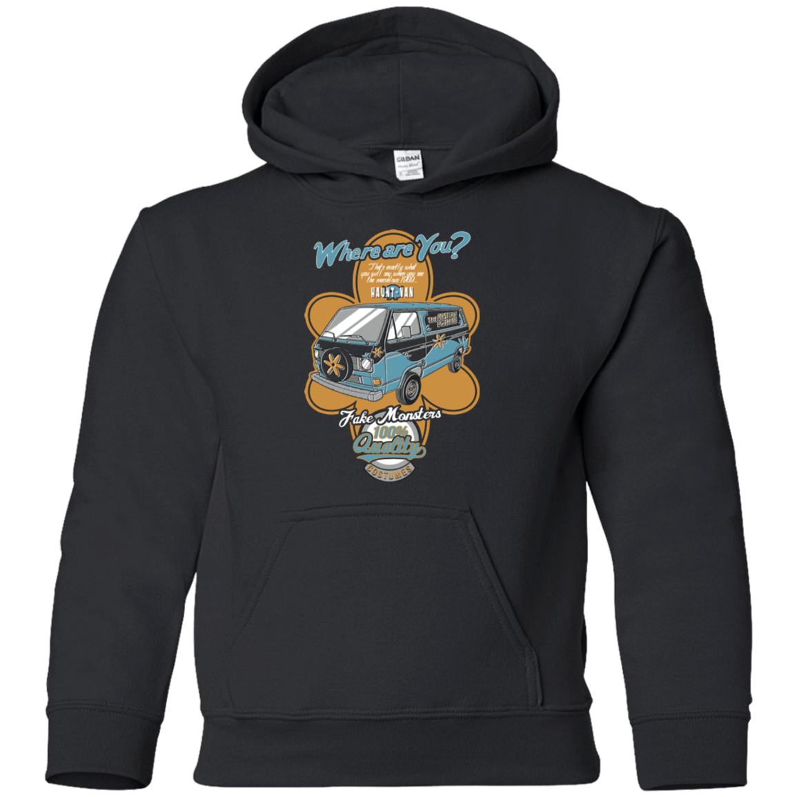 Sweatshirts Black / YS Haunt Van Youth Hoodie