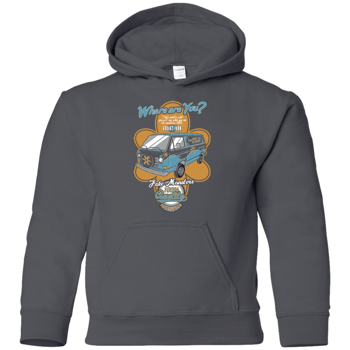 Sweatshirts Charcoal / YS Haunt Van Youth Hoodie