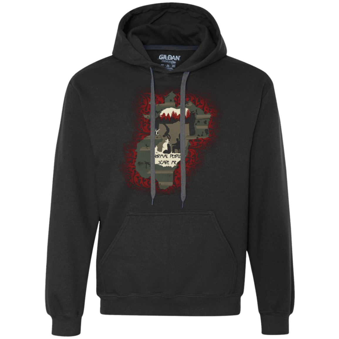 Sweatshirts Black / Small Haunted House Premium Fleece Hoodie