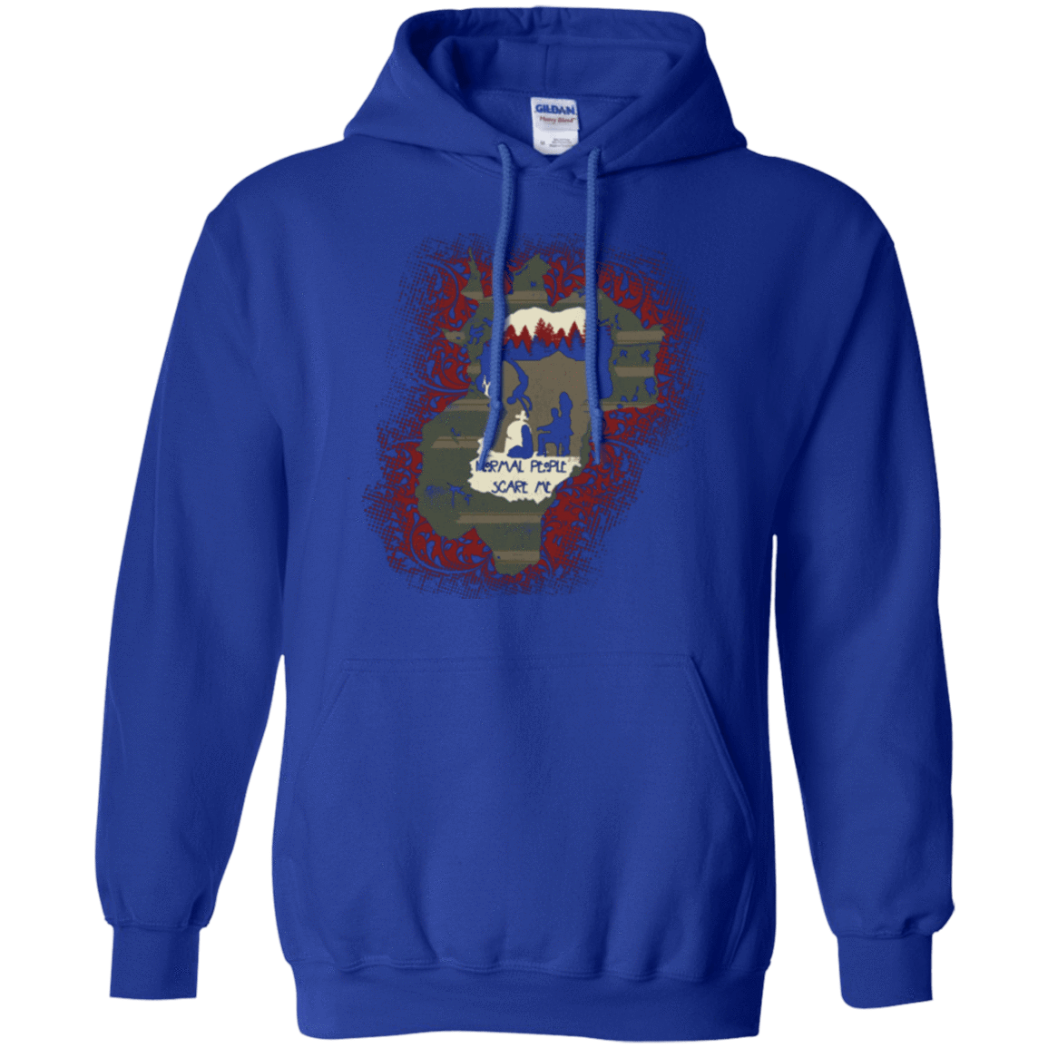Sweatshirts Royal / Small Haunted House Pullover Hoodie