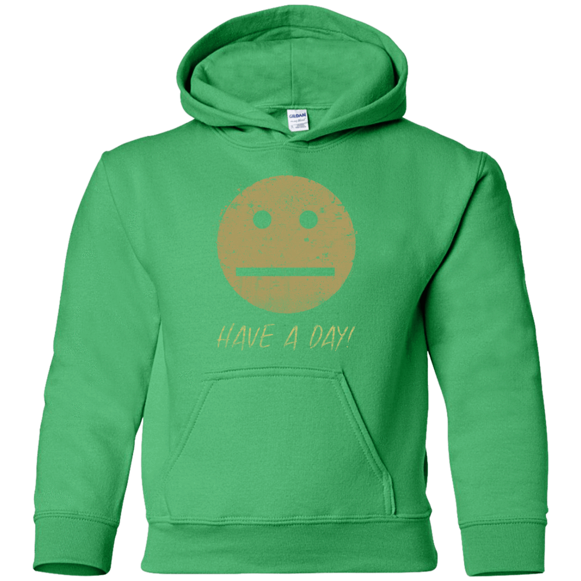 Sweatshirts Irish Green / YS Have A Day Youth Hoodie