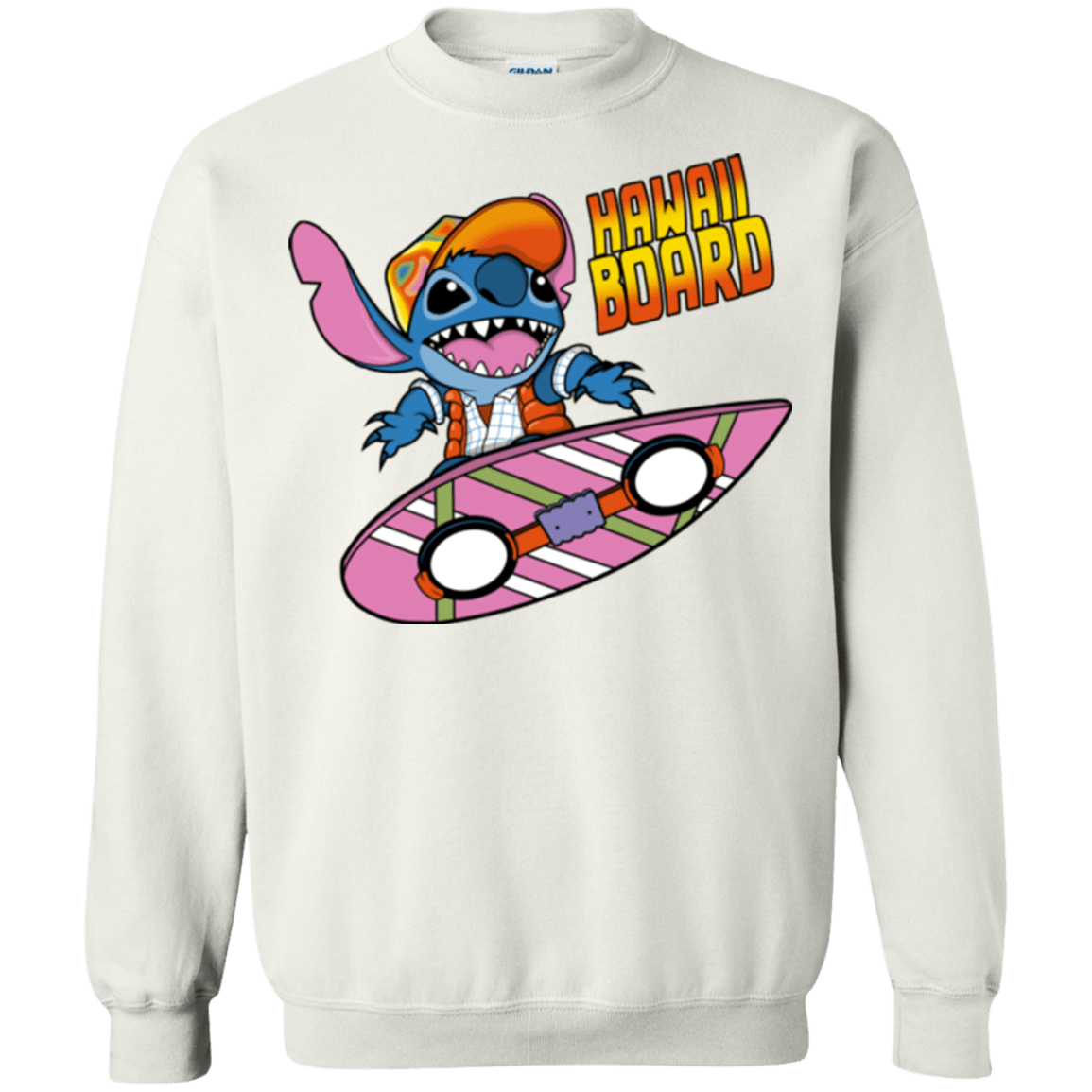 Sweatshirts White / Small Hawaii Board Crewneck Sweatshirt