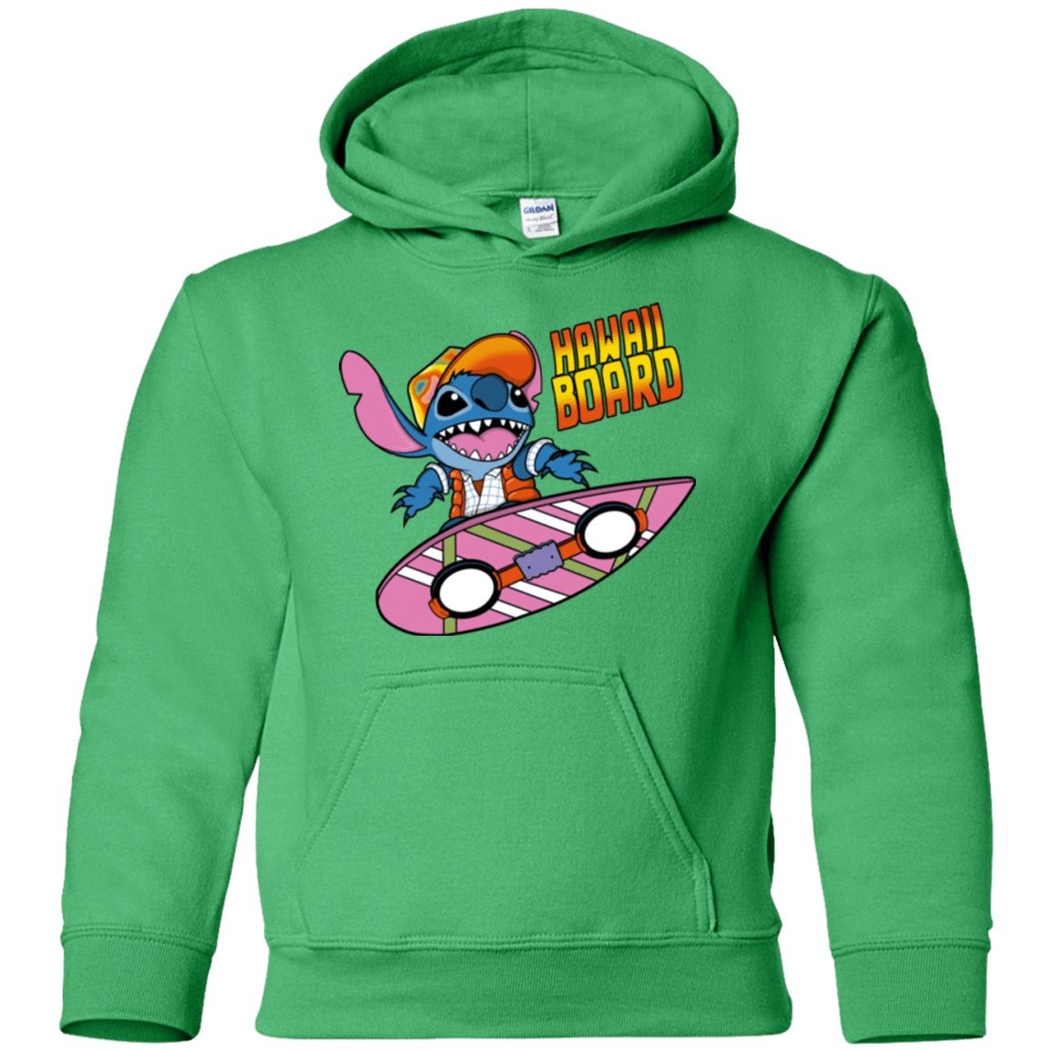 Sweatshirts Irish Green / YS Hawaii Board Youth Hoodie