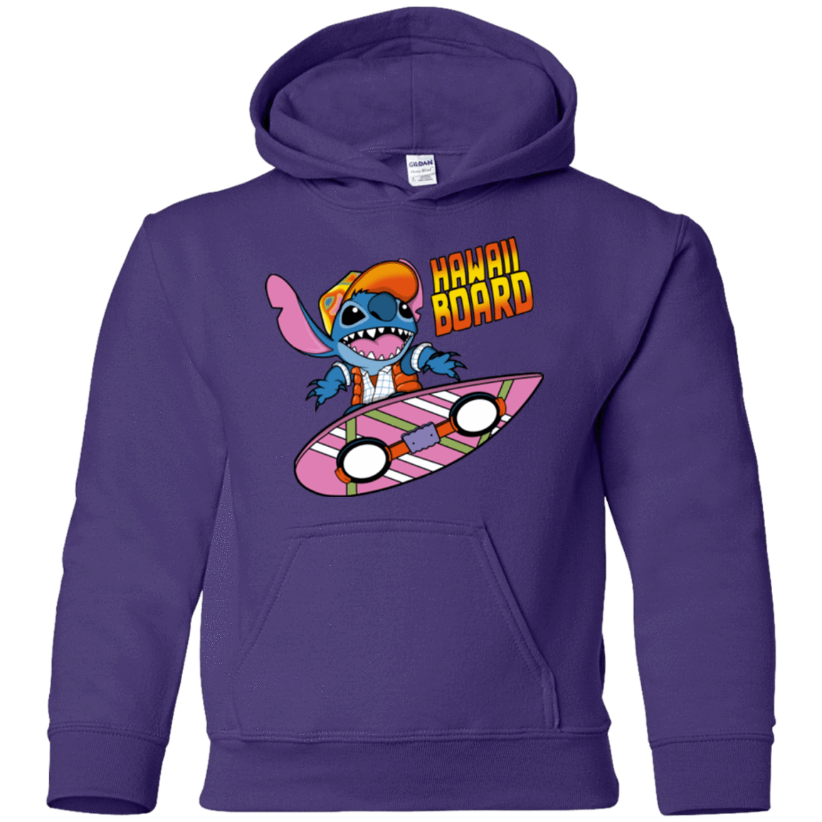 Sweatshirts Purple / YS Hawaii Board Youth Hoodie