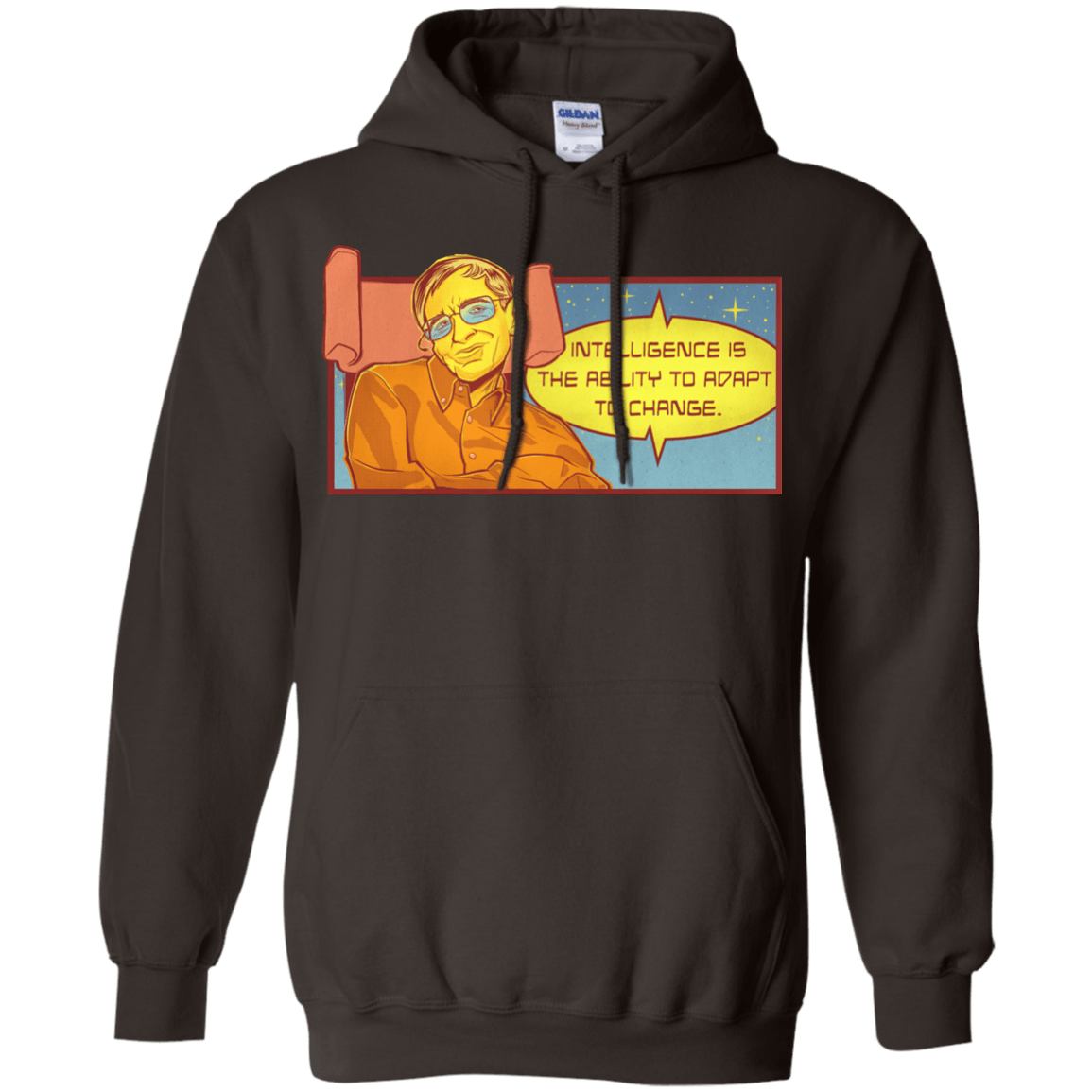 Sweatshirts Dark Chocolate / S HAWKING intelligance Hoodie