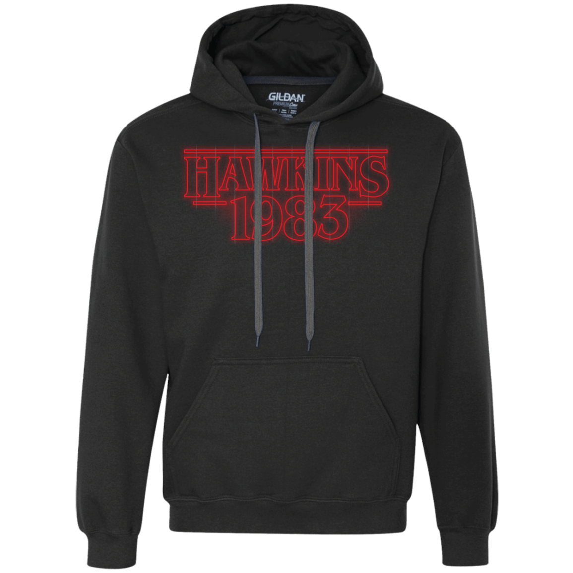Sweatshirts Black / Small Hawkins 83 Premium Fleece Hoodie