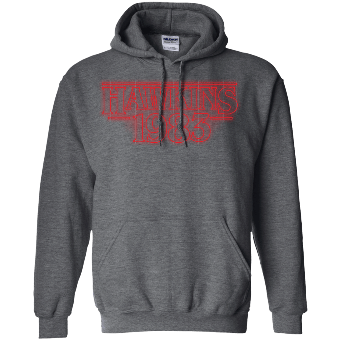Sweatshirts Dark Heather / Small Hawkins 83 Pullover Hoodie