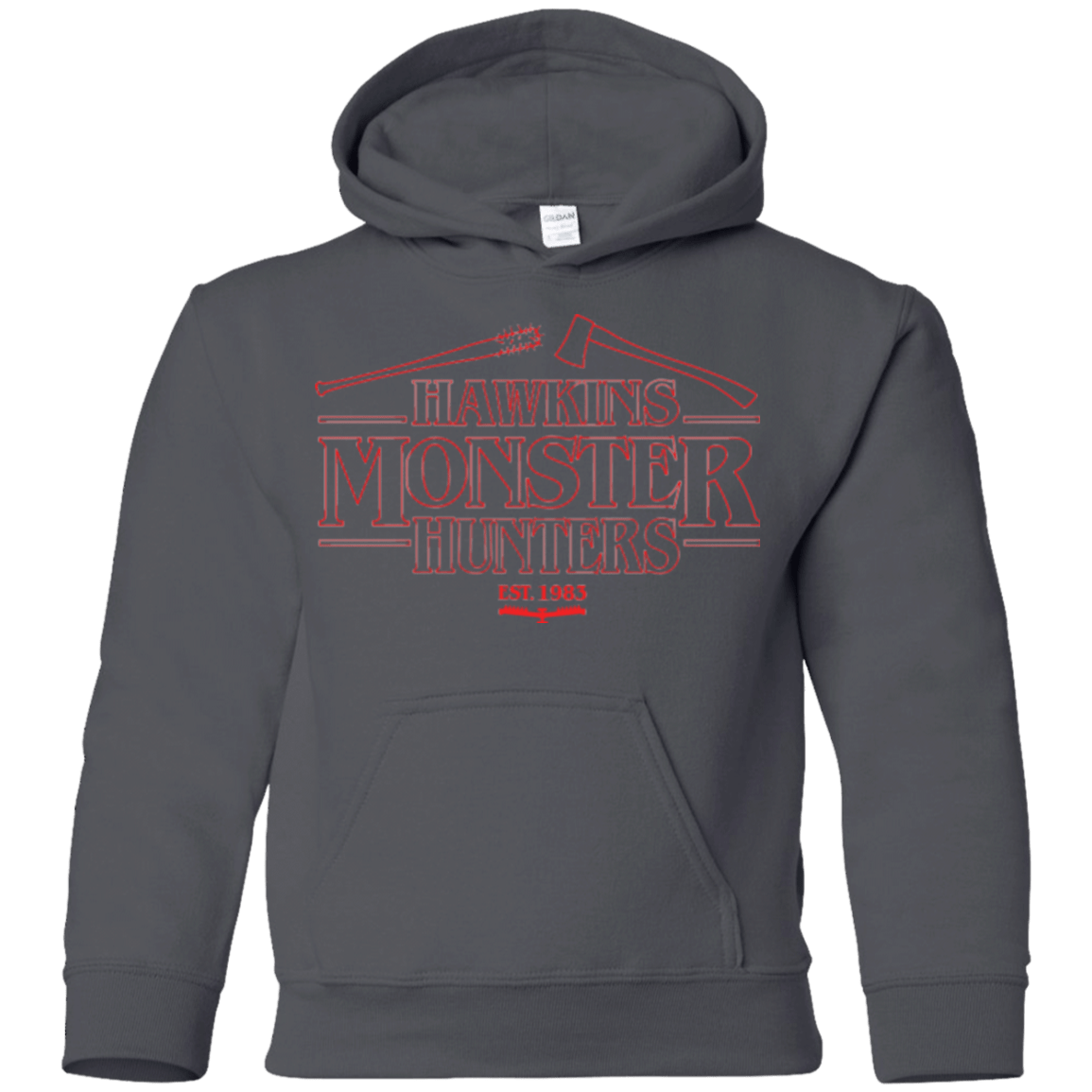 Sweatshirts Charcoal / YS Hawkins Monster Hunters Youth Hoodie