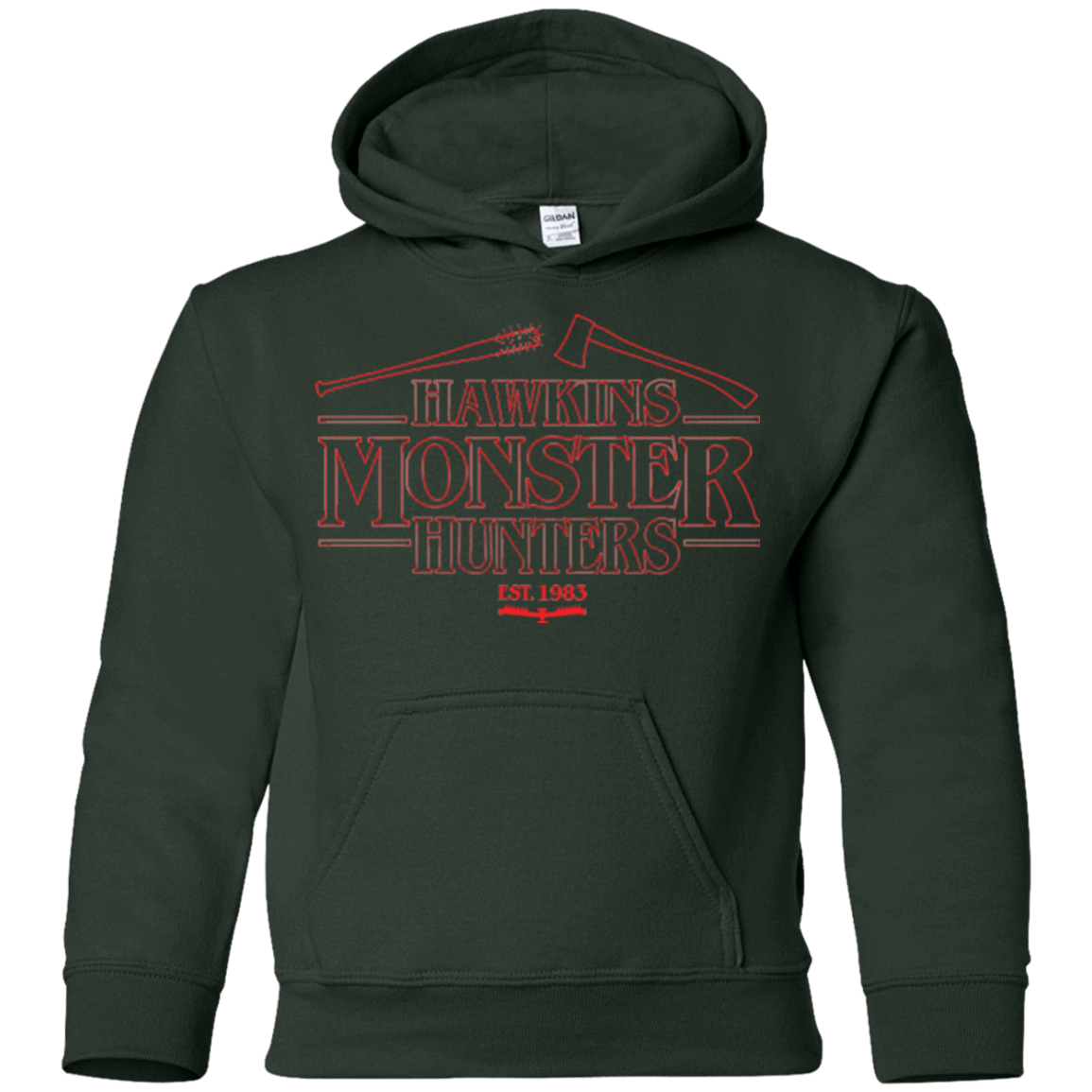 Sweatshirts Forest Green / YS Hawkins Monster Hunters Youth Hoodie