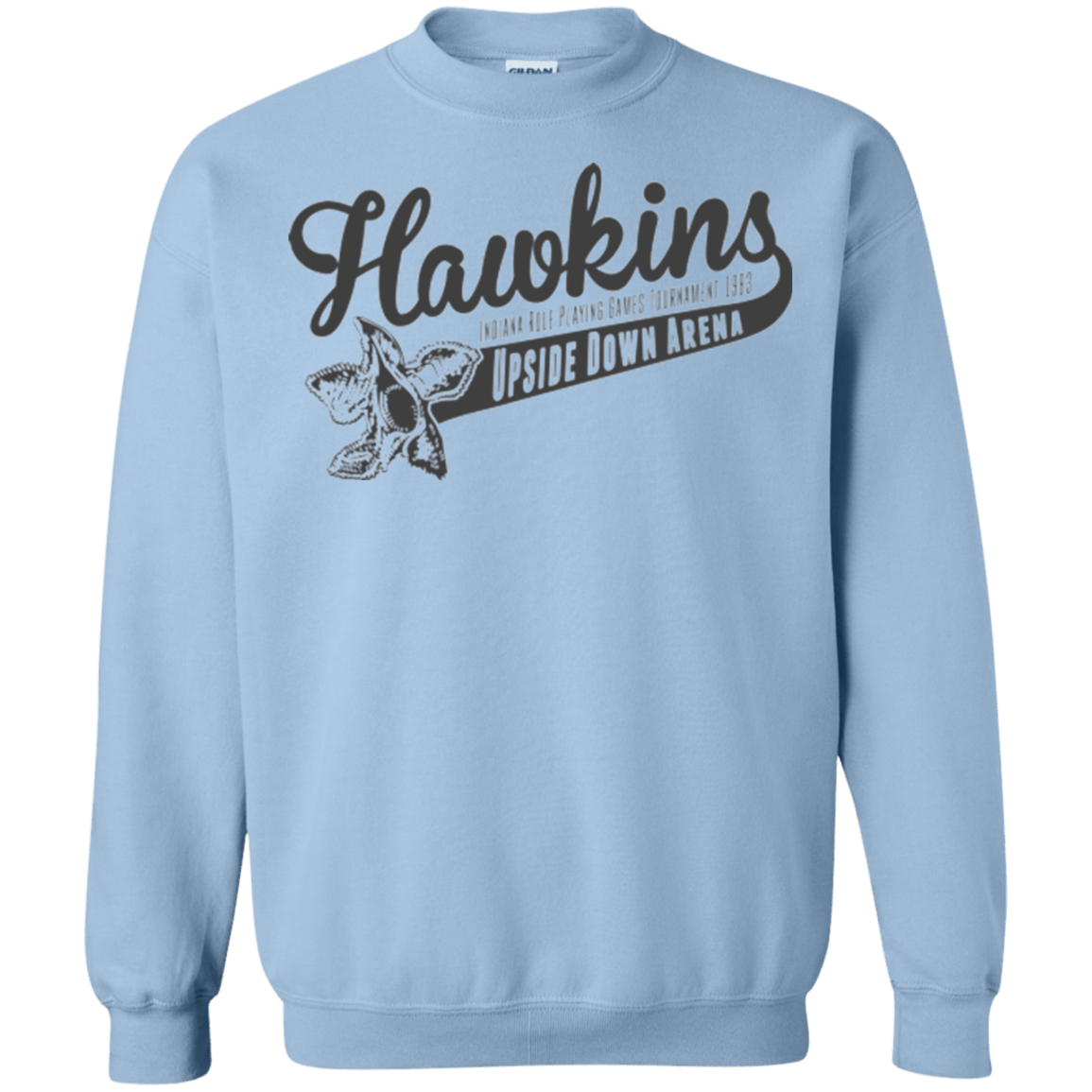 Sweatshirts Light Blue / Small Hawkins Role Playing Tournament Crewneck Sweatshirt