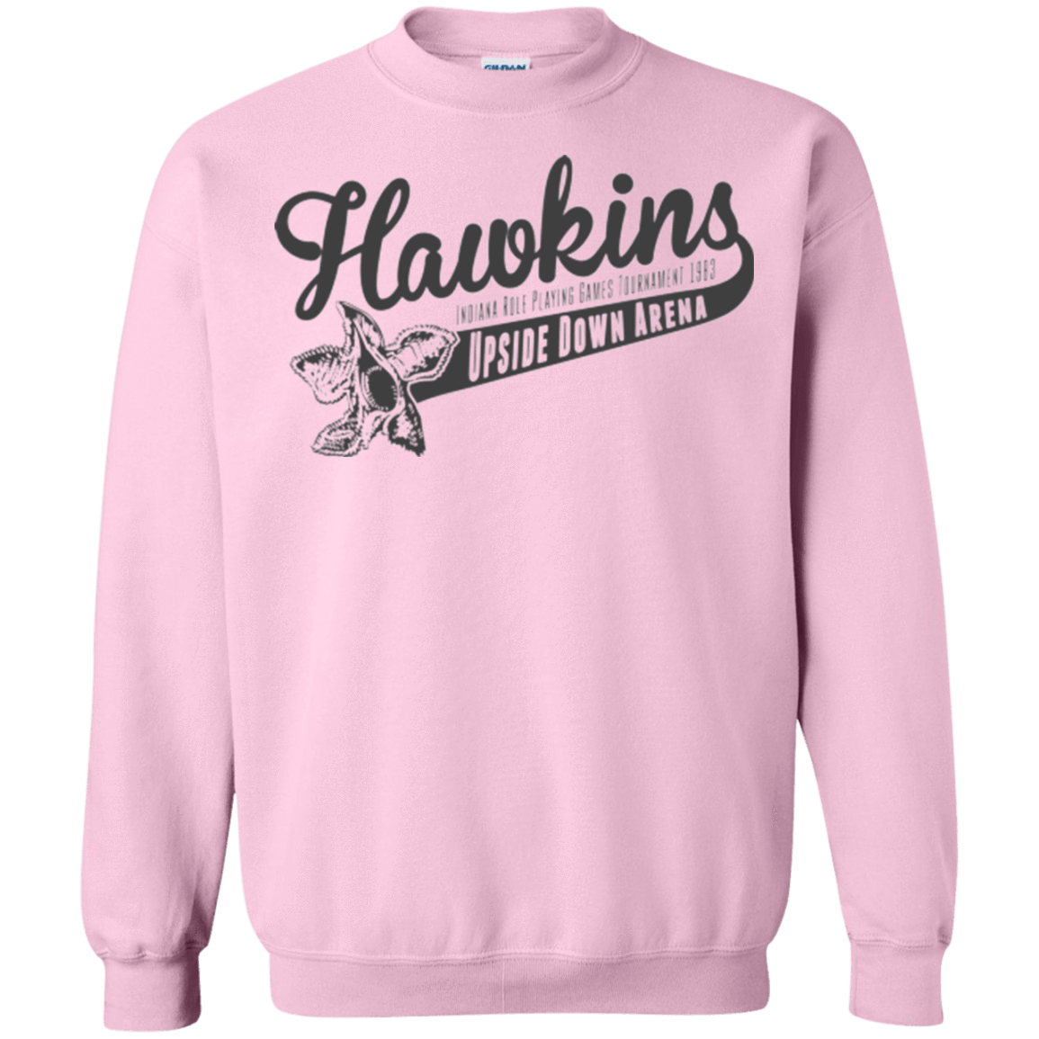 Sweatshirts Light Pink / Small Hawkins Role Playing Tournament Crewneck Sweatshirt