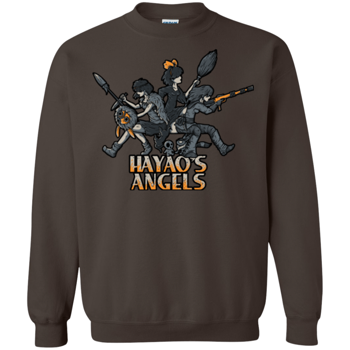 Sweatshirts Dark Chocolate / Small HAYAOS-ANGELS Crewneck Sweatshirt