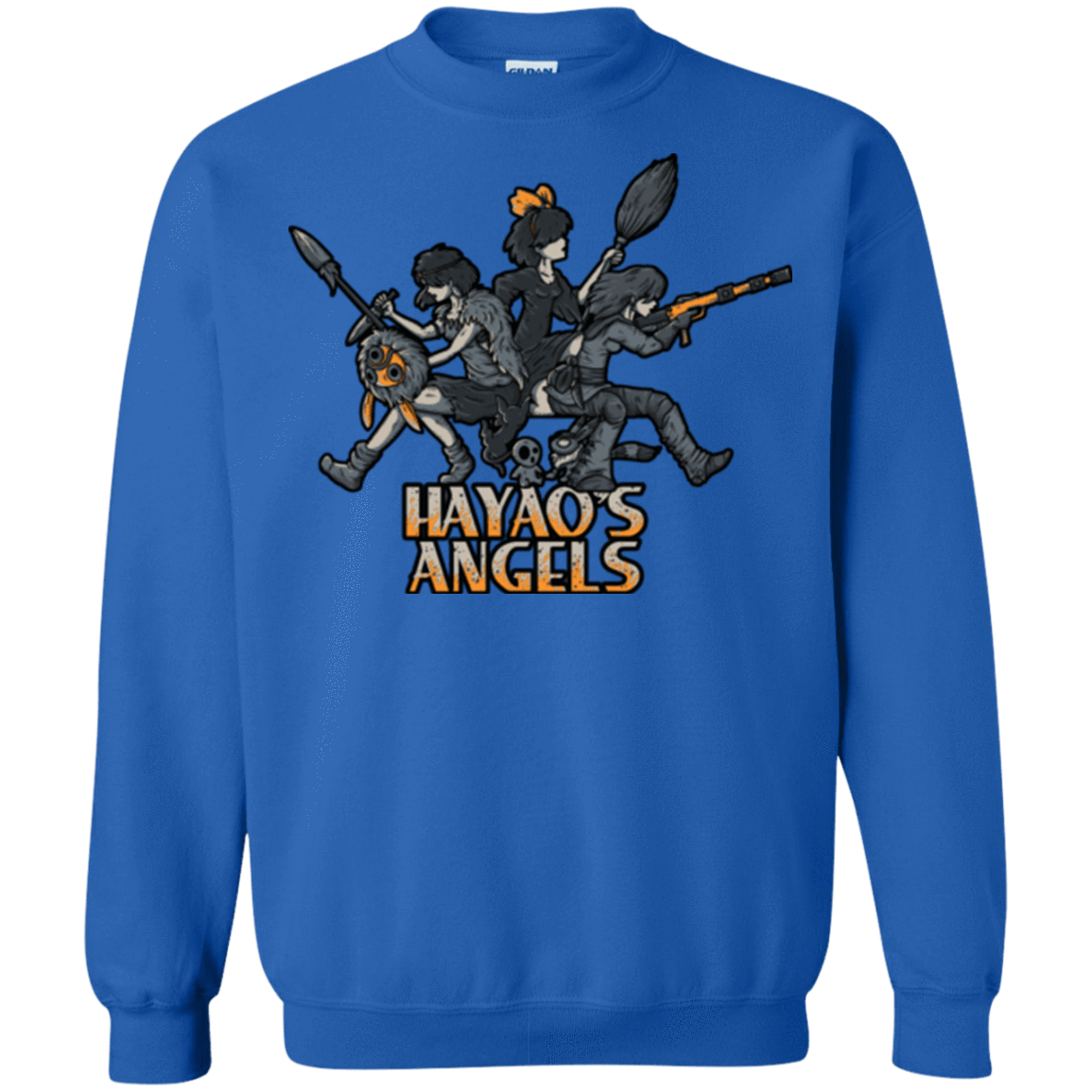 Sweatshirts Royal / Small HAYAOS-ANGELS Crewneck Sweatshirt