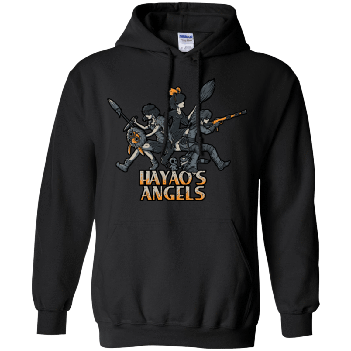 Sweatshirts Black / Small HAYAOS-ANGELS Pullover Hoodie
