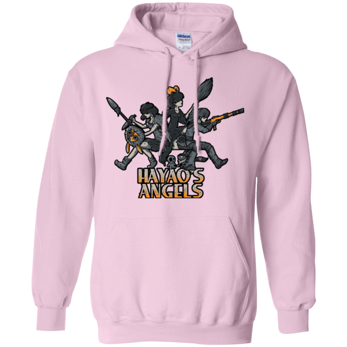 Sweatshirts Light Pink / Small HAYAOS-ANGELS Pullover Hoodie
