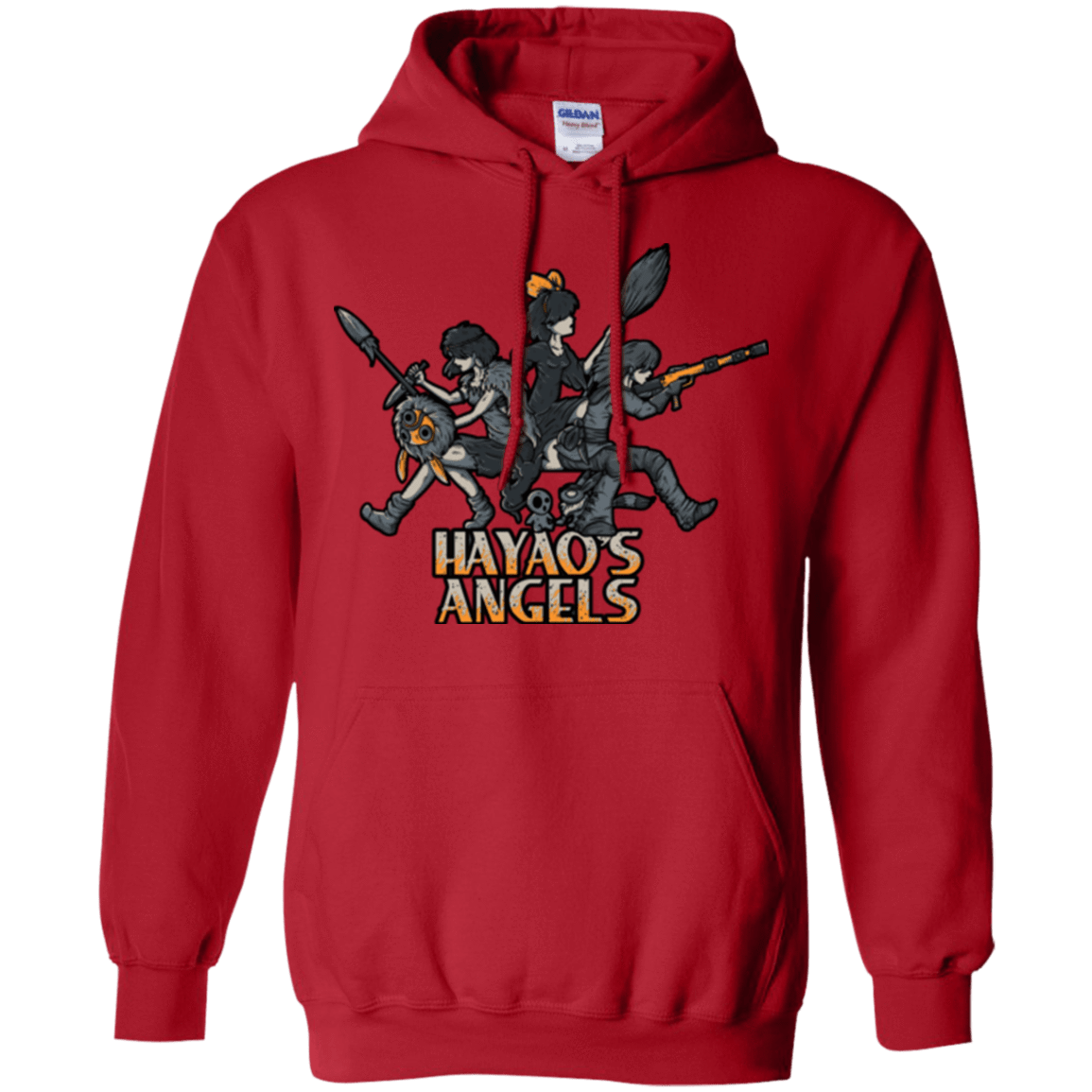 Sweatshirts Red / Small HAYAOS-ANGELS Pullover Hoodie