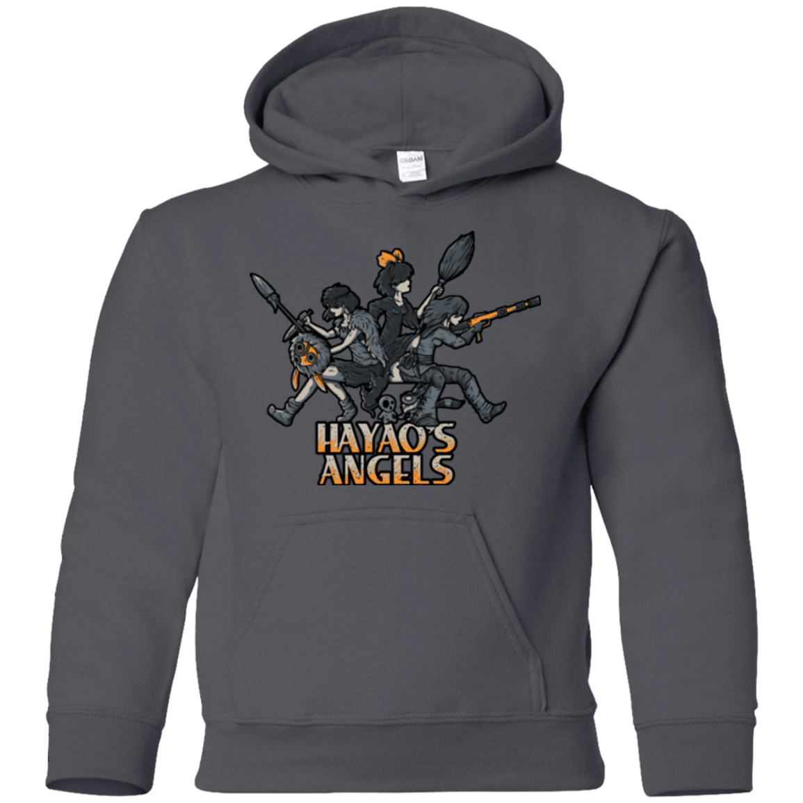 Sweatshirts Charcoal / YS HAYAOS-ANGELS Youth Hoodie