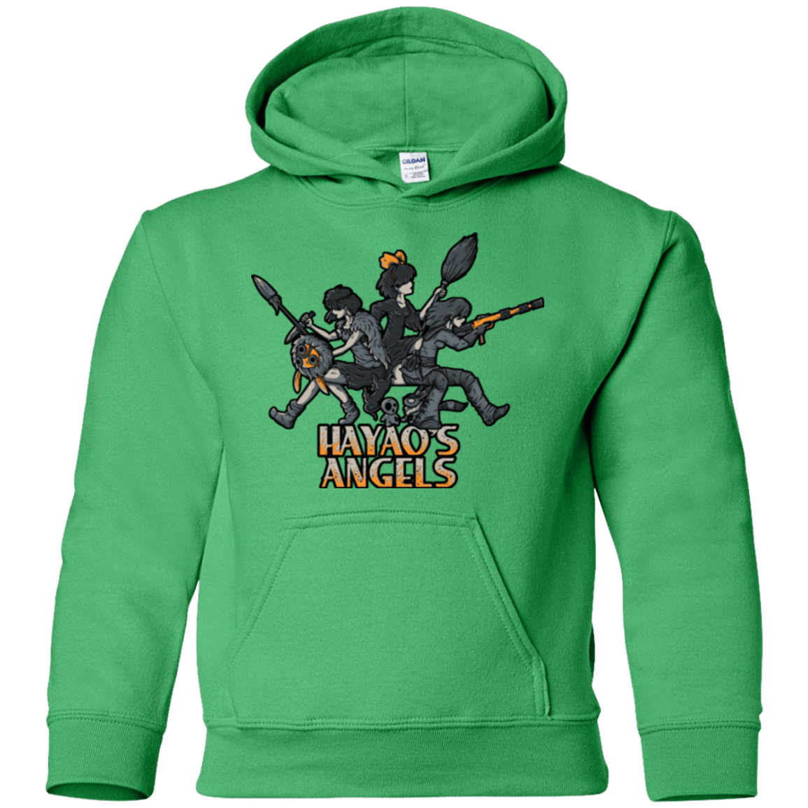 Sweatshirts Irish Green / YS HAYAOS-ANGELS Youth Hoodie