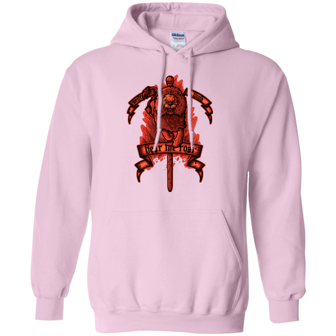 Sweatshirts Light Pink / Small HEAR ME ROAR Pullover Hoodie