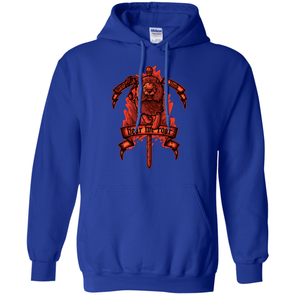 Sweatshirts Royal / Small HEAR ME ROAR Pullover Hoodie