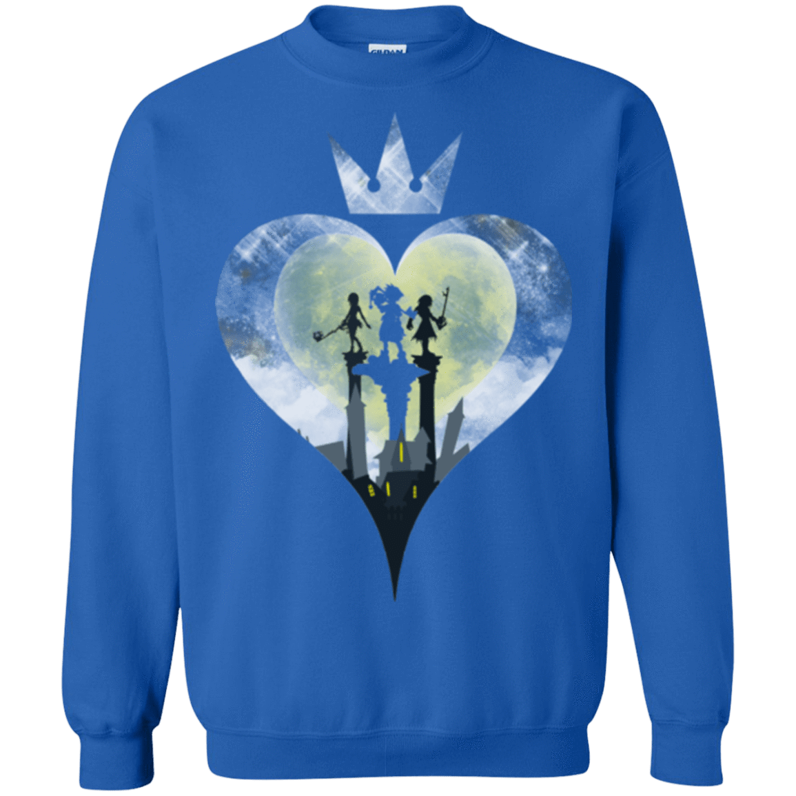 Sweatshirts Royal / Small Heart Kingdom Crewneck Sweatshirt