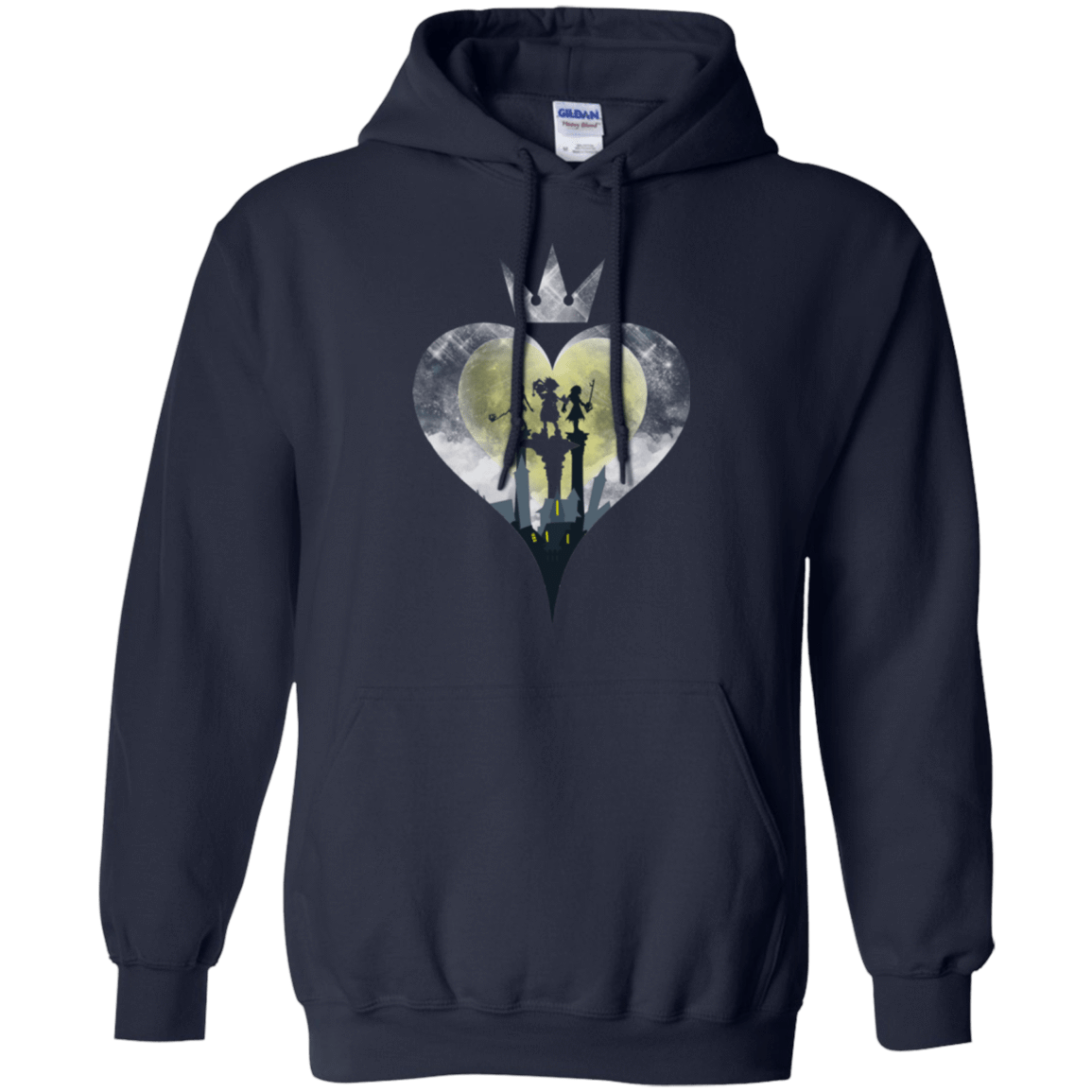 Sweatshirts Navy / Small Heart Kingdom Pullover Hoodie
